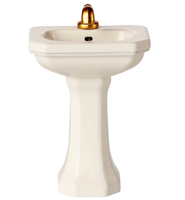 Maileg Bathrooom Sink, Mouse - Off White