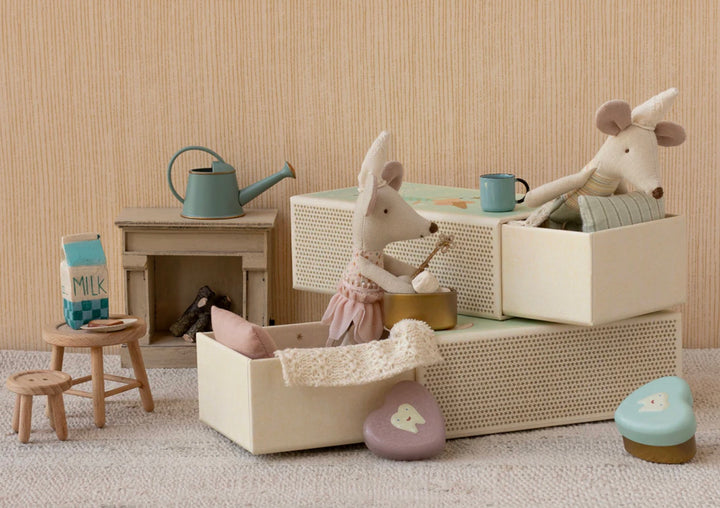 Tooth Fairy Mouse, Little Sister in Matchbox