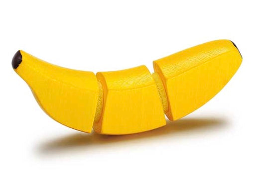 Banana to Cut - Pretend Food, wooden