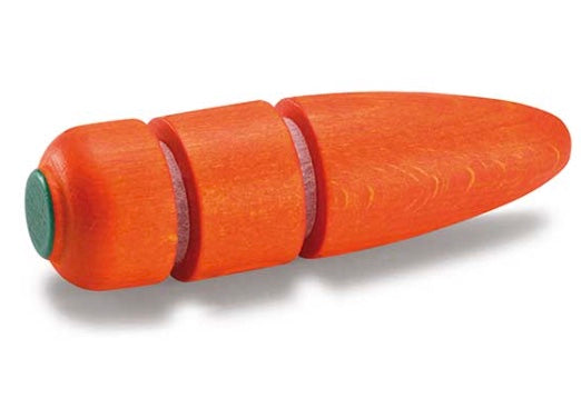 Carrot to Cut - Pretend Food, wooden