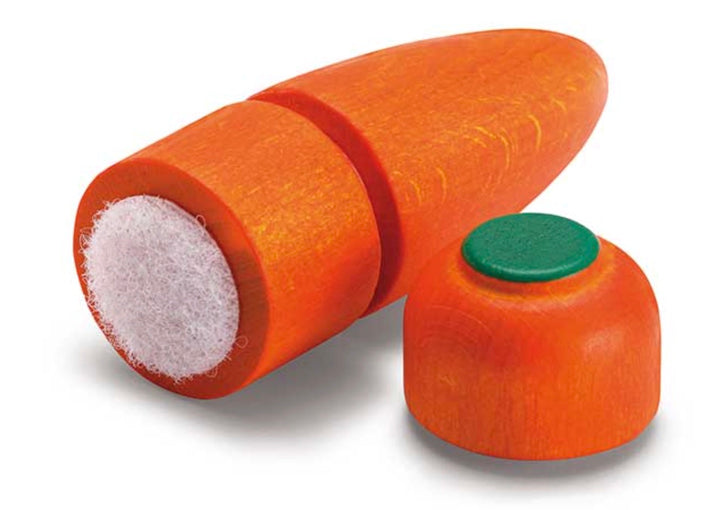 Carrot to Cut - Pretend Food, wooden