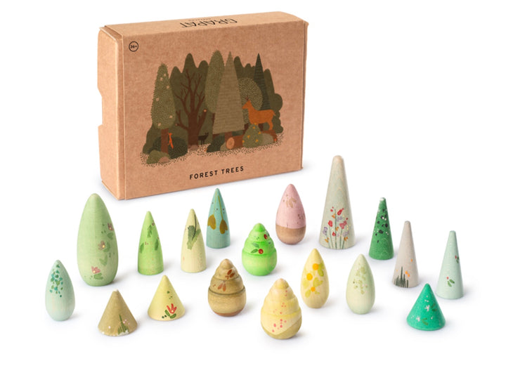 Forest Trees by Grapat