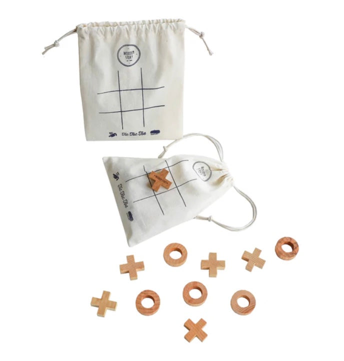 Tic Tac Toe, wooden