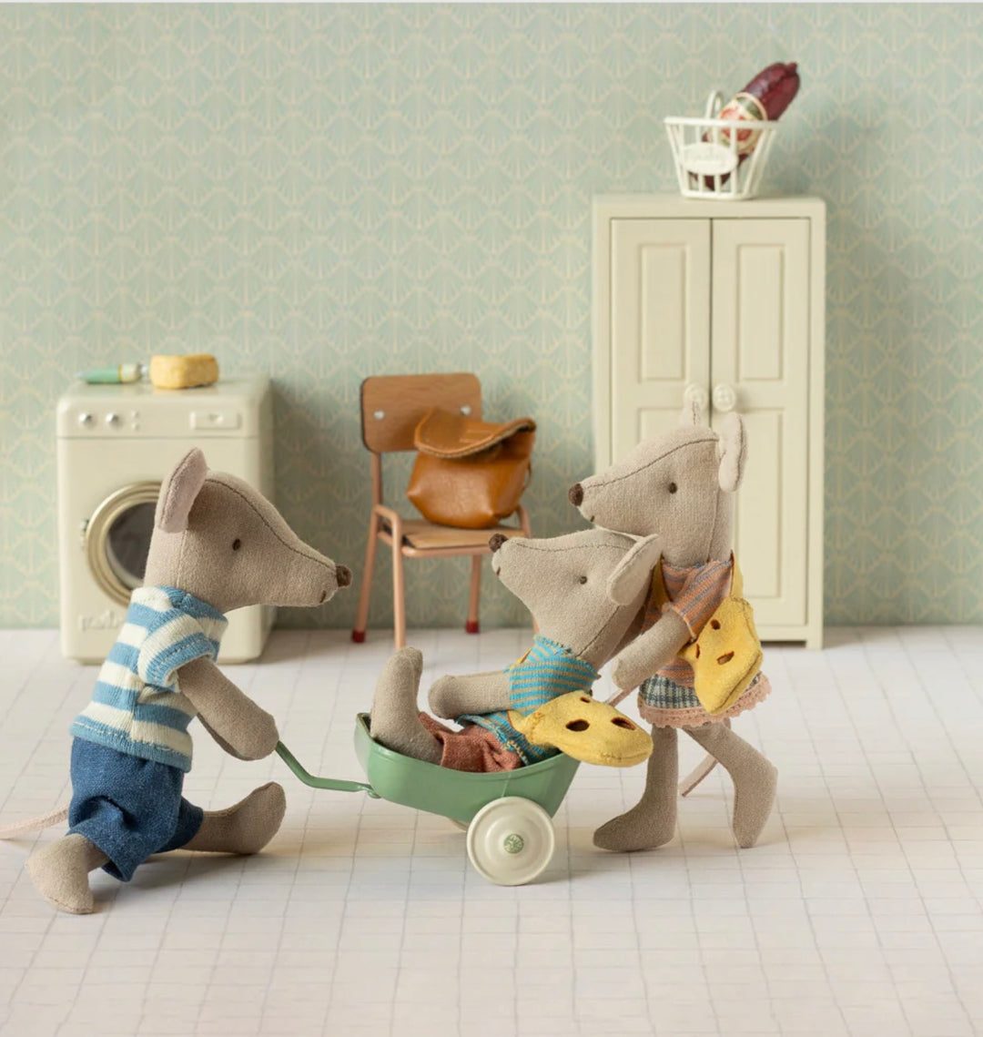 Maileg Little Sister Mouse with Bag