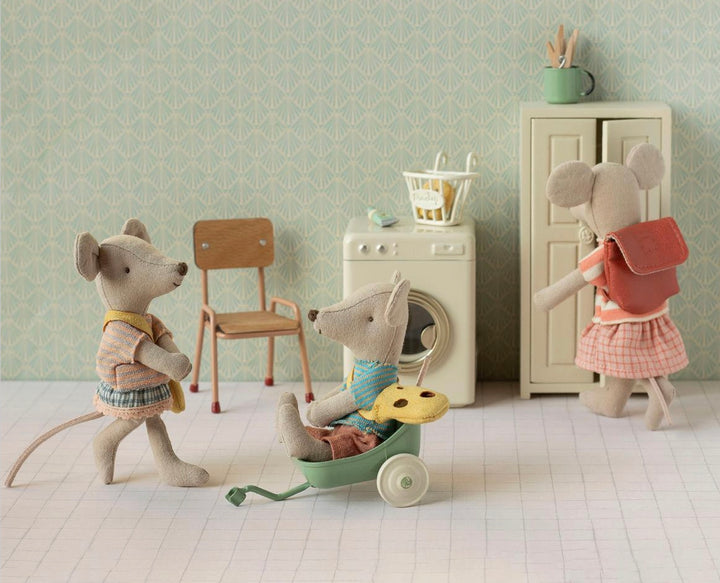 Maileg Little Sister Mouse with Bag
