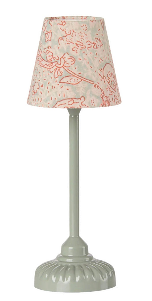 Maileg Vintage Floor Lamp, Mouse - Mint