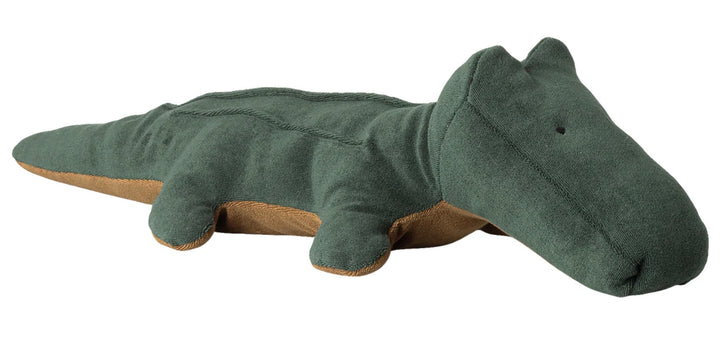 Maileg Safari Friends Crocodile, Big - Forest Green