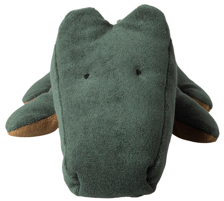 Maileg Safari Friends Crocodile, Big - Forest Green