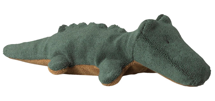 Maileg Safari Friends Crocodile, Mini - Forest Green