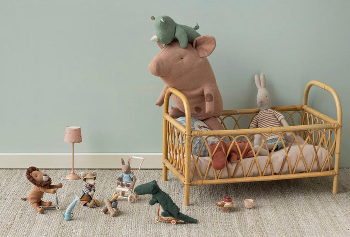 Maileg Safari Friends Crocodile, Mini - Forest Green