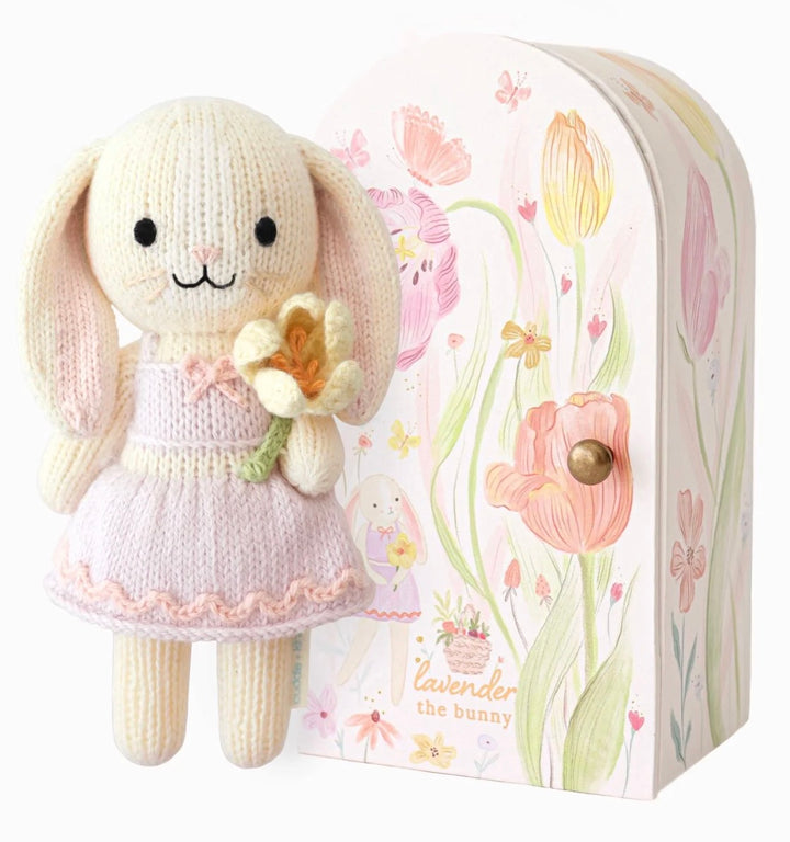 Tiny Lavender the bunny by cuddle + kind