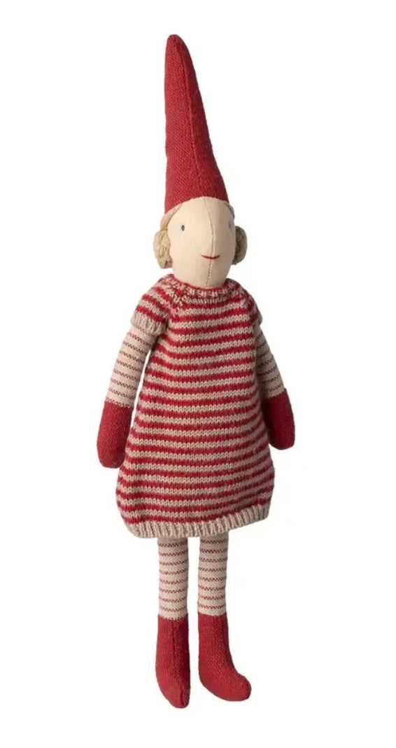 Maileg Pixy, Size 1 Girl - Knitted Dress