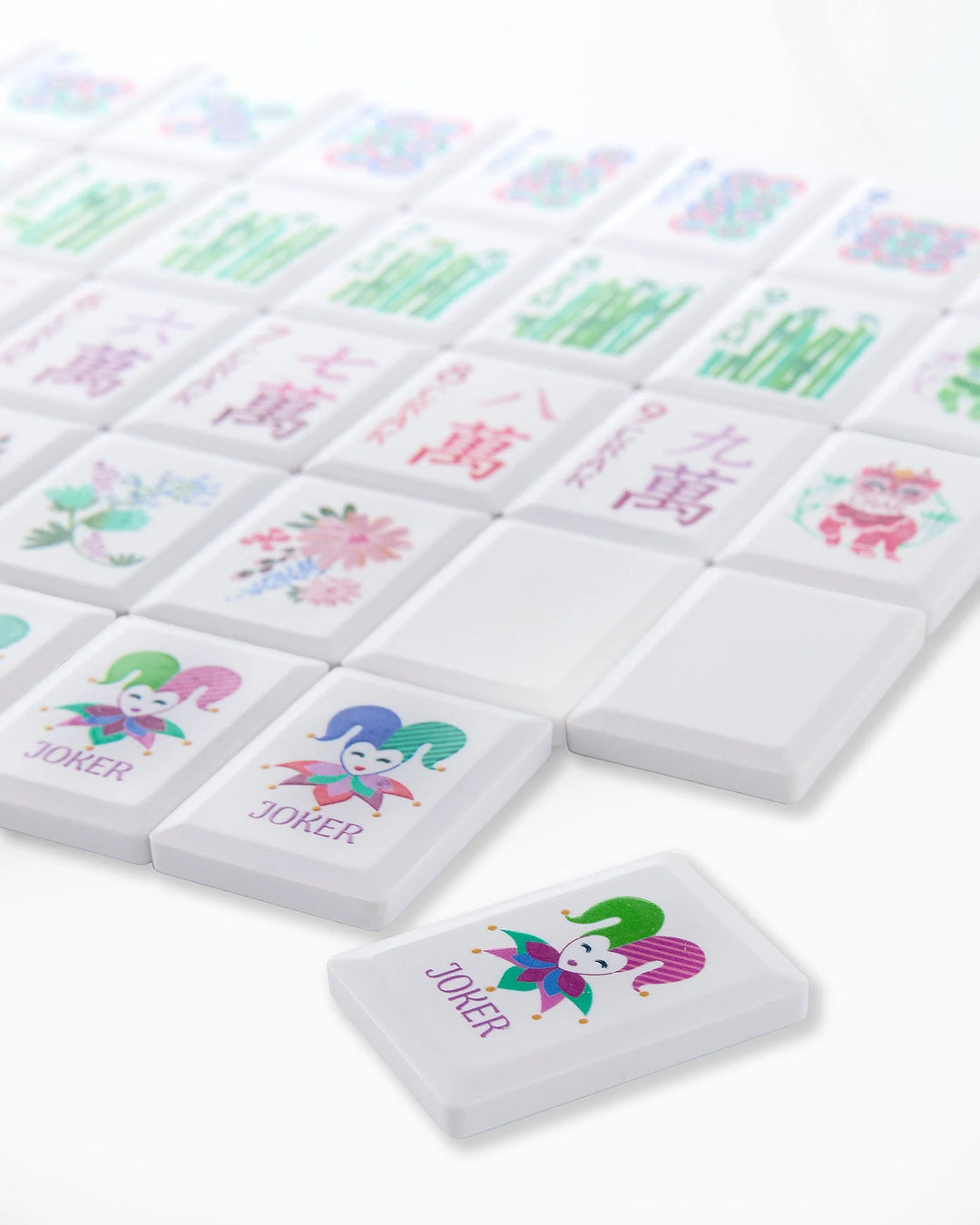 Jardin Debutante Mahjong Tiles by Oh My Mahjong