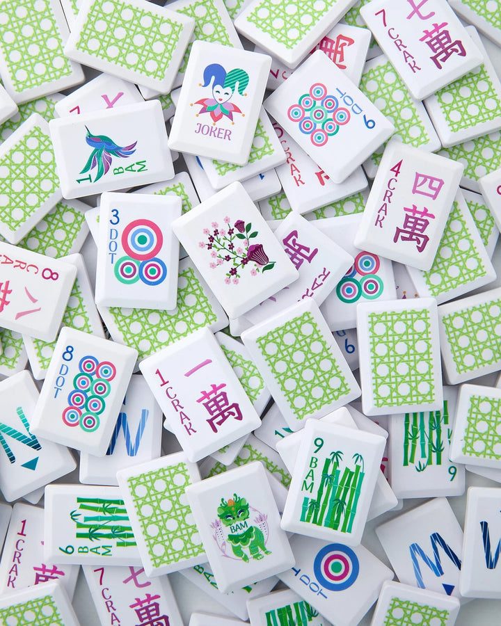Jardin Debutante Mahjong Tiles by Oh My Mahjong