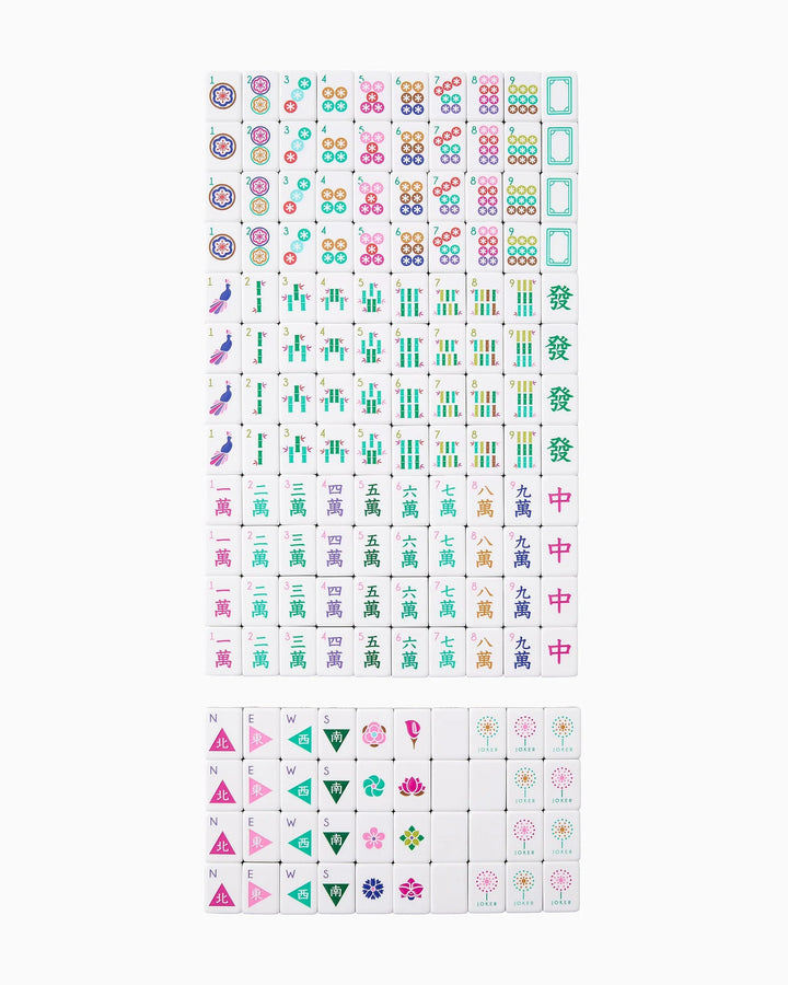 La Fete Mahjong Tiles by Oh My Mahjong