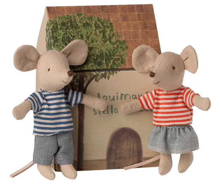 Maileg — LouiMax &amp; Stella, Little Brother &amp; Sister Mice