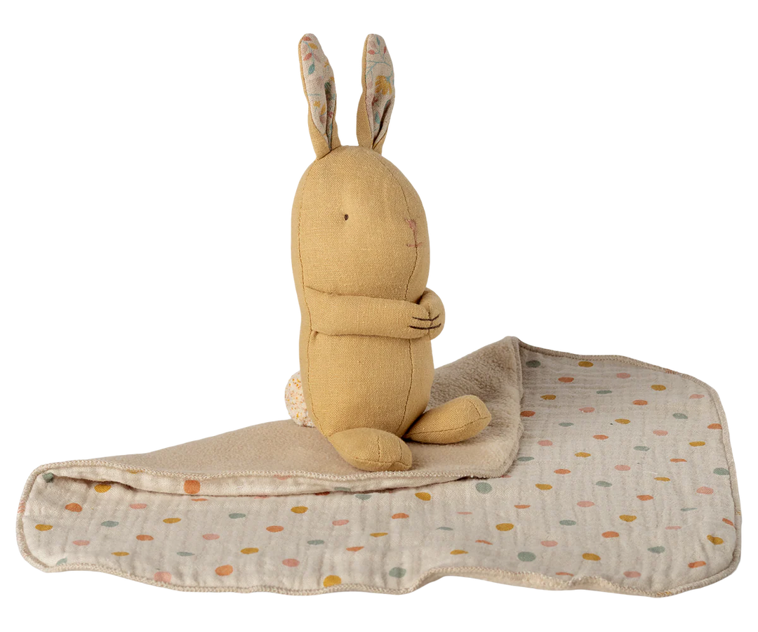 Lullaby Friends, Bunny, Mini - Cream Yellow by Maileg