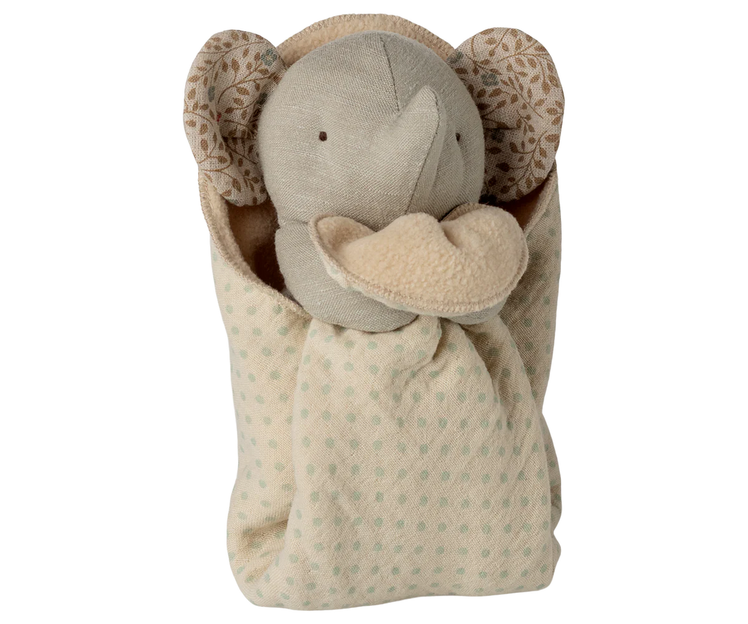 Lullaby Friends, Elephant, Mini - Iron Grey by Maileg