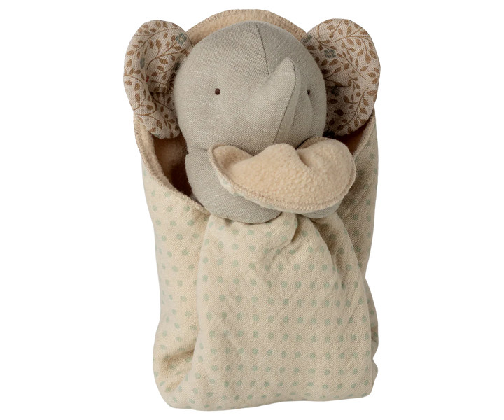 Lullaby Friends, Elephant, Mini - Iron Grey by Maileg