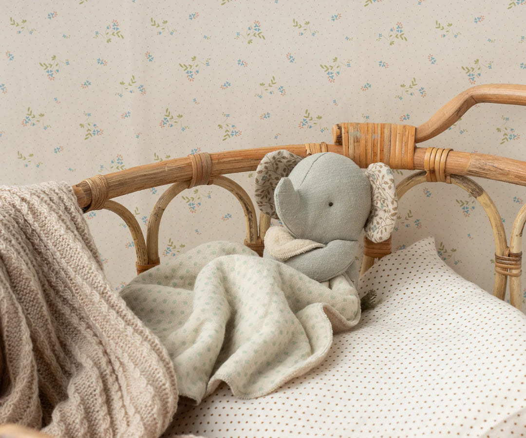 Lullaby Friends, Elephant, Mini - Iron Grey by Maileg