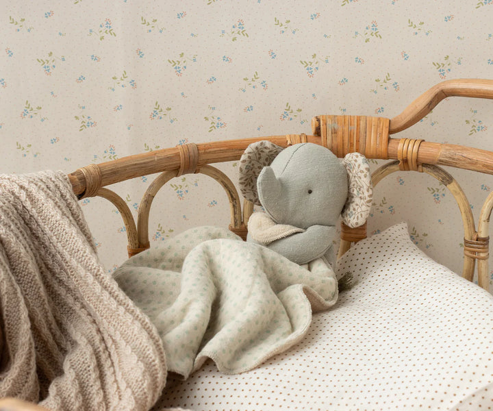 Lullaby Friends, Elephant, Mini - Iron Grey by Maileg