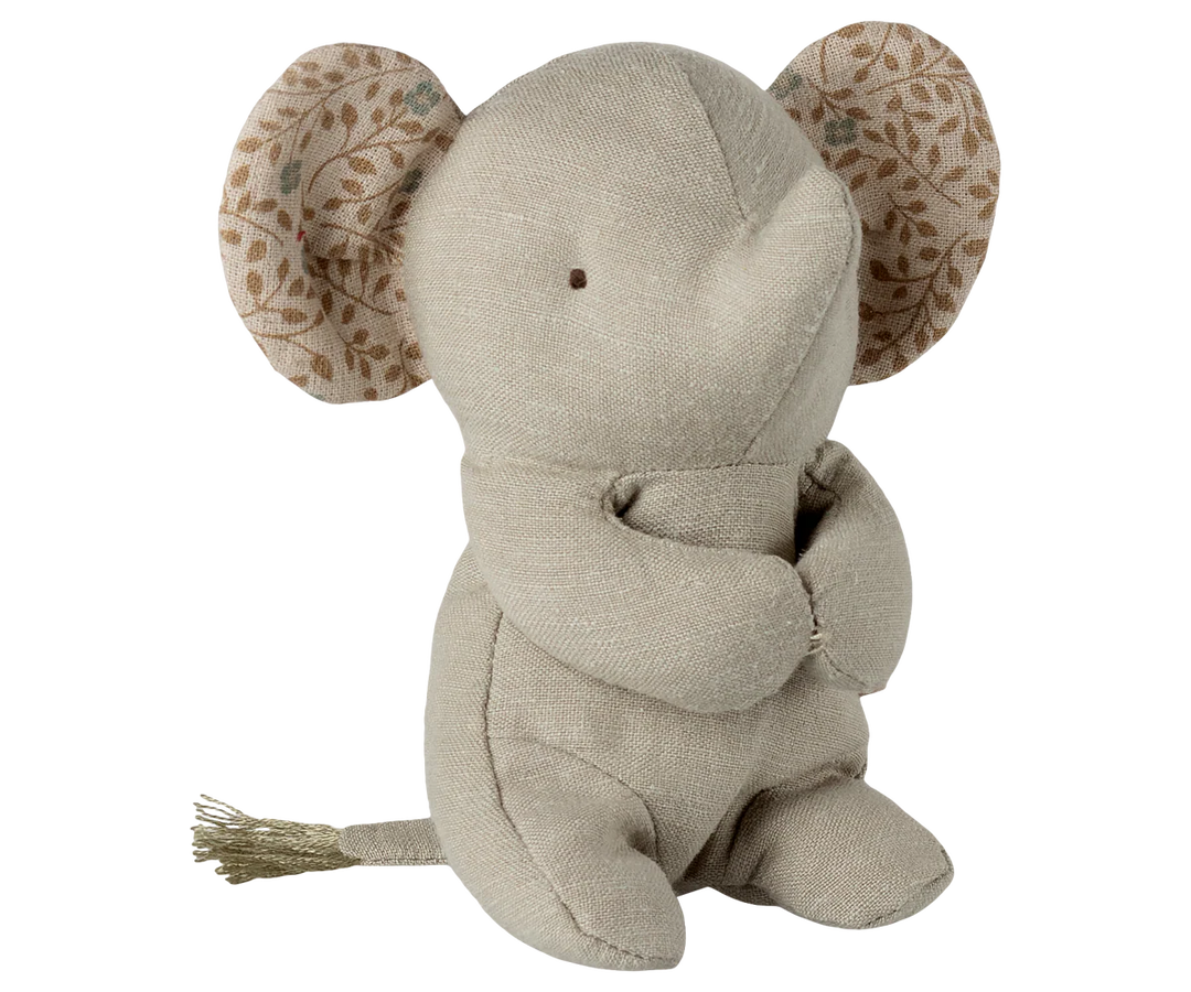 Lullaby Friends, Elephant, Mini - Iron Grey by Maileg