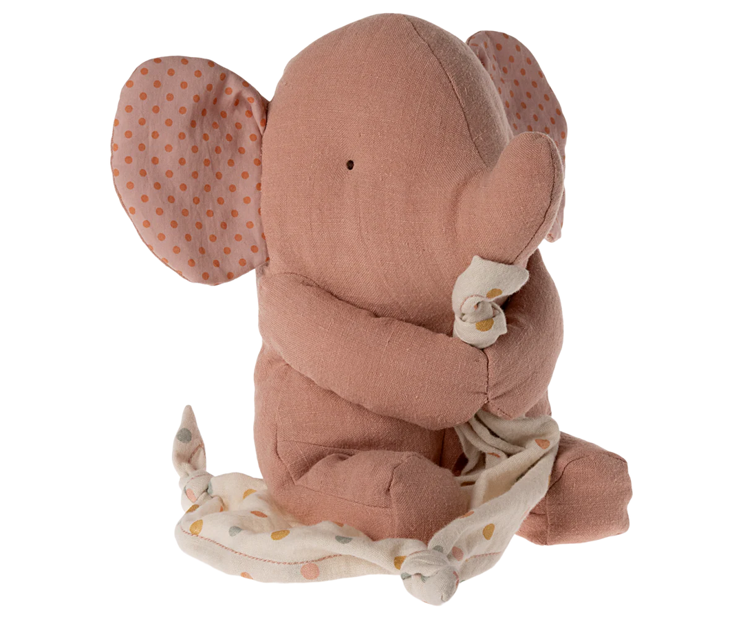 Lullaby Friends, Elephant - Old Rose by Maileg