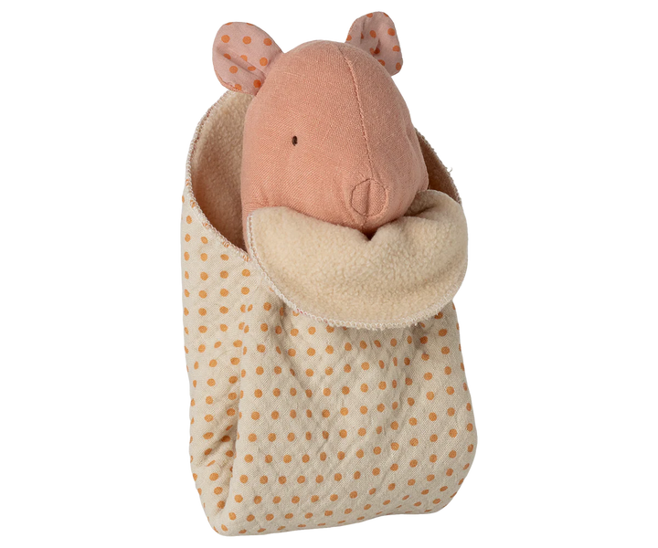 Lullaby Friends, Pig, Mini - Rose by Maileg