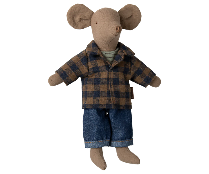 Maileg Dad Mouse (Light Brown)