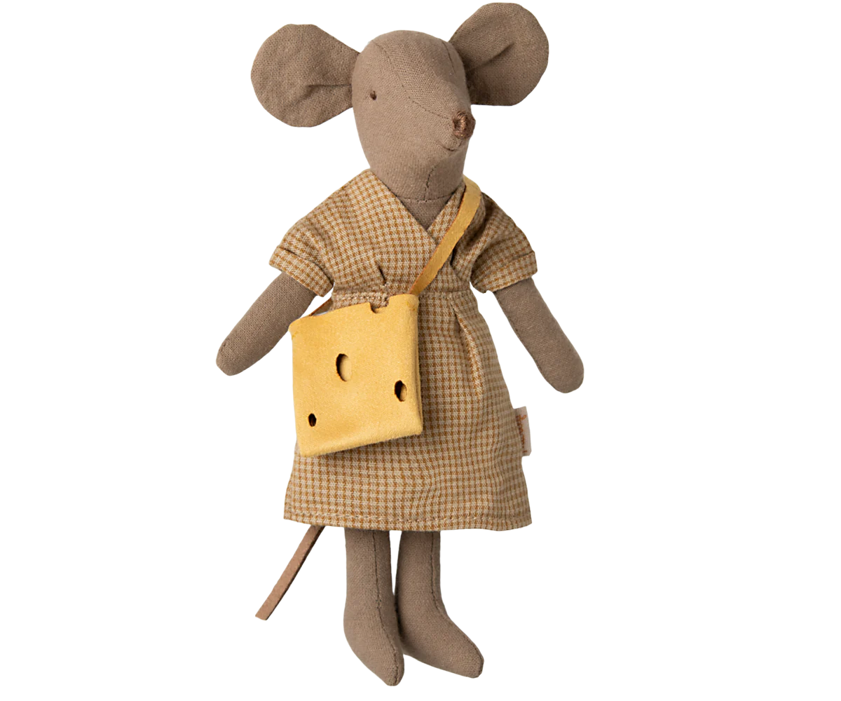 Maileg Mum Mouse (Light Brown)