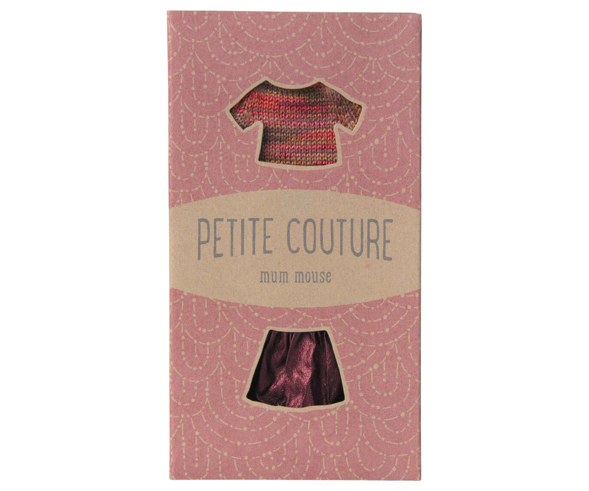 Maileg Skirt and Knitted Blouse for Mum Mouse