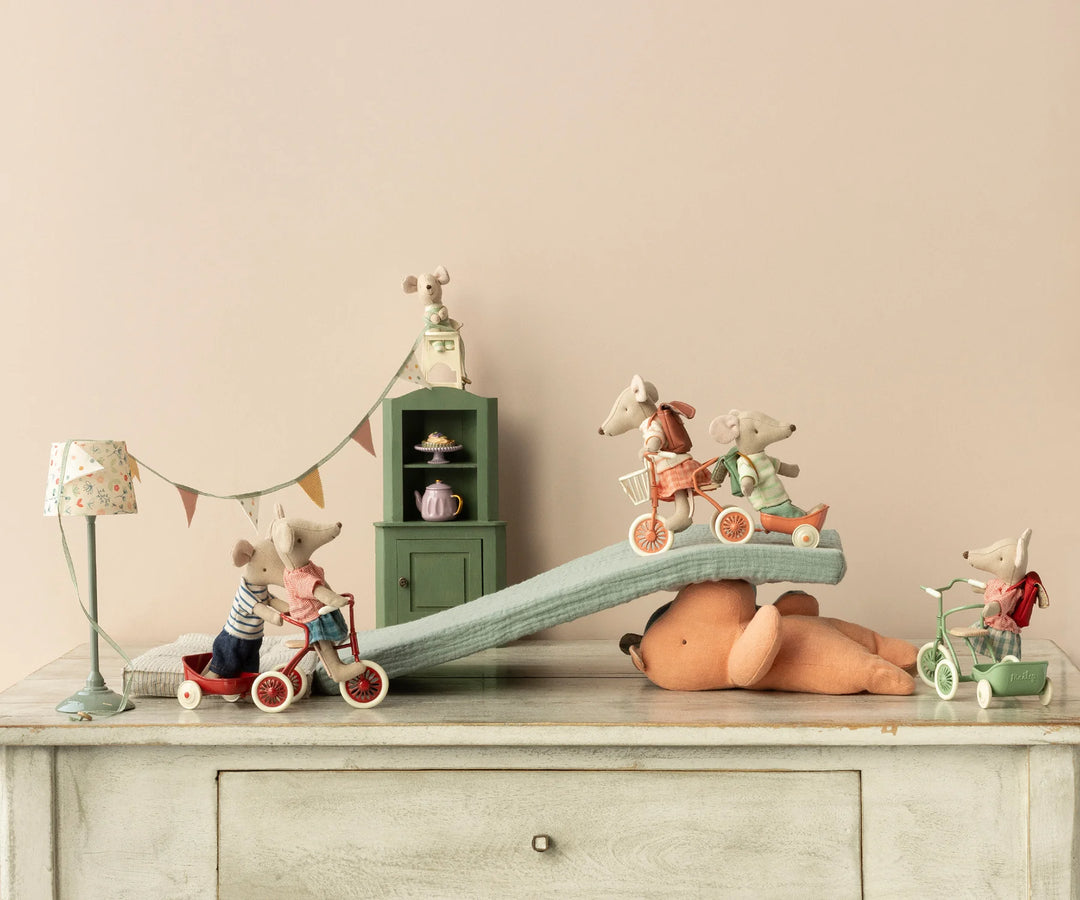 Maileg Tricycle Mouse, Big Brother (Mint)