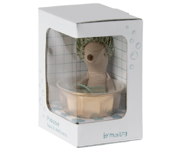 Maileg Wellness Mouse, Big Sister (Mint)