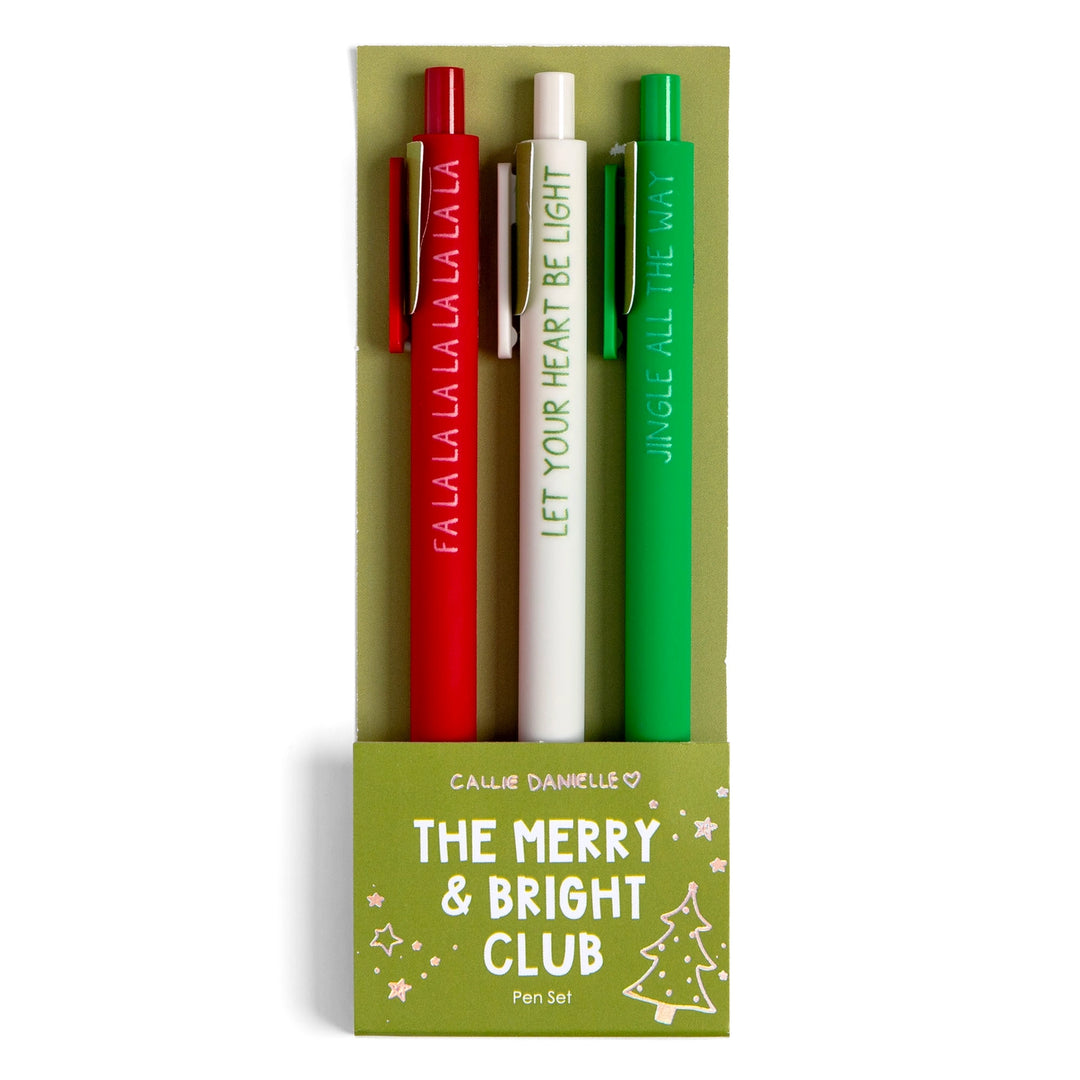Merry &amp; Bright Club Pen Set