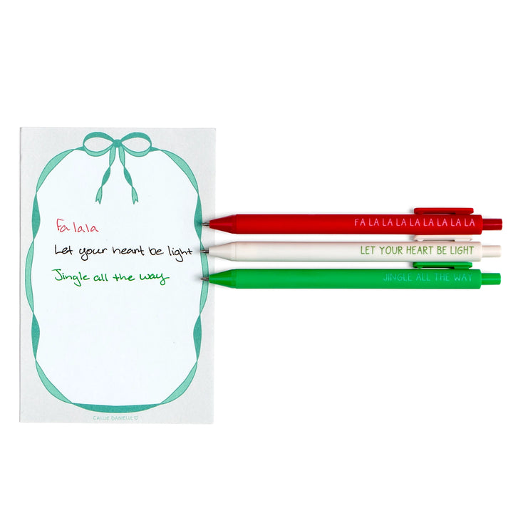 Merry &amp; Bright Club Pen Set