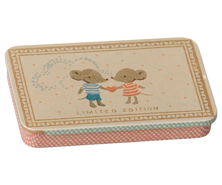 *Preorder* Maileg Metal Box with Sliding Lid - Mice (estimated arrival early October)