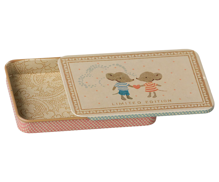 *Preorder* Maileg Metal Box with Sliding Lid - Mice (estimated arrival early October)