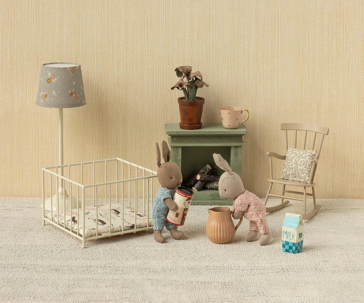 Rabbit, Micro - Sand - Rose Knitted Suit by Maileg