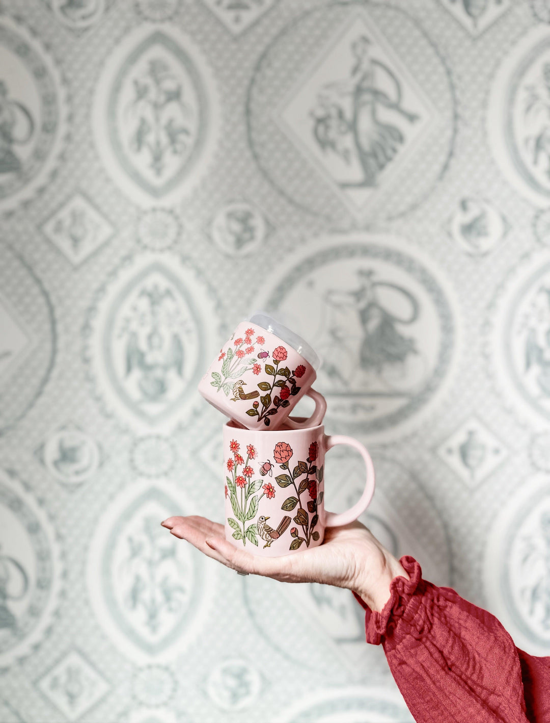 Mama &amp; Me Cup Set ~ Miller Rose
