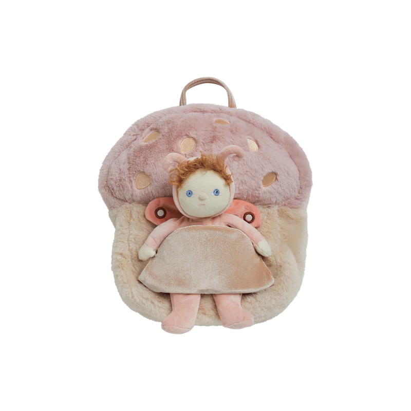 Hopalong Mushroom Backpack - Pink