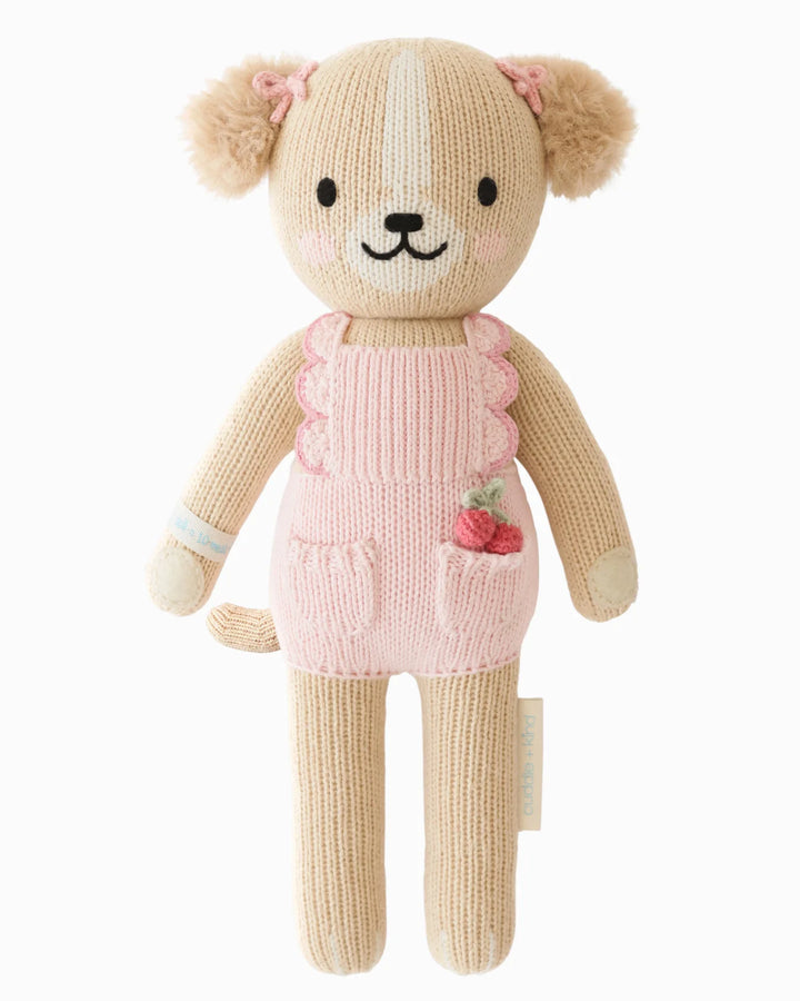Little Nora the Golden Puppy by Cuddle+Kind: Handmade Dolls