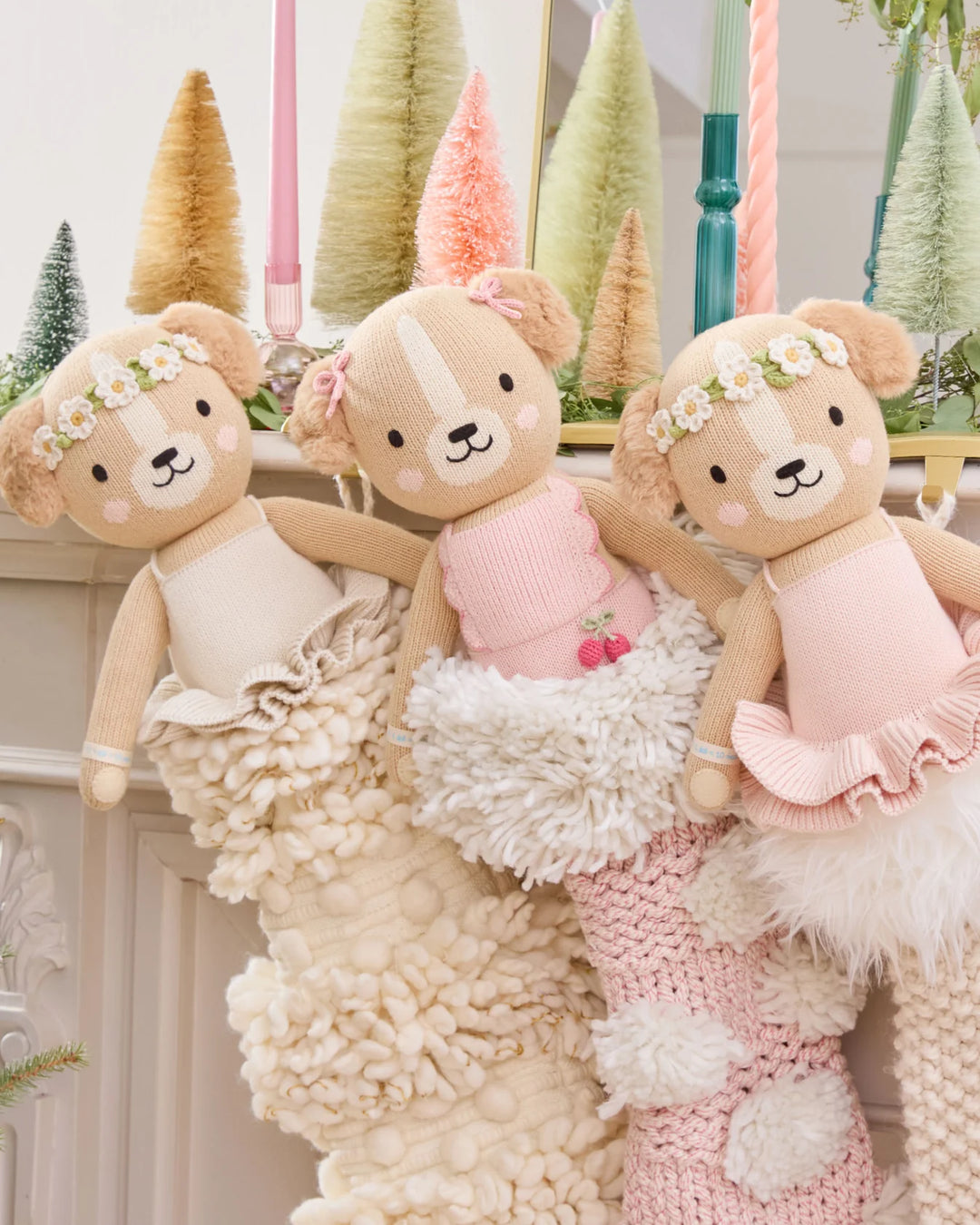 Little Nora the Golden Puppy by Cuddle+Kind: Handmade Dolls