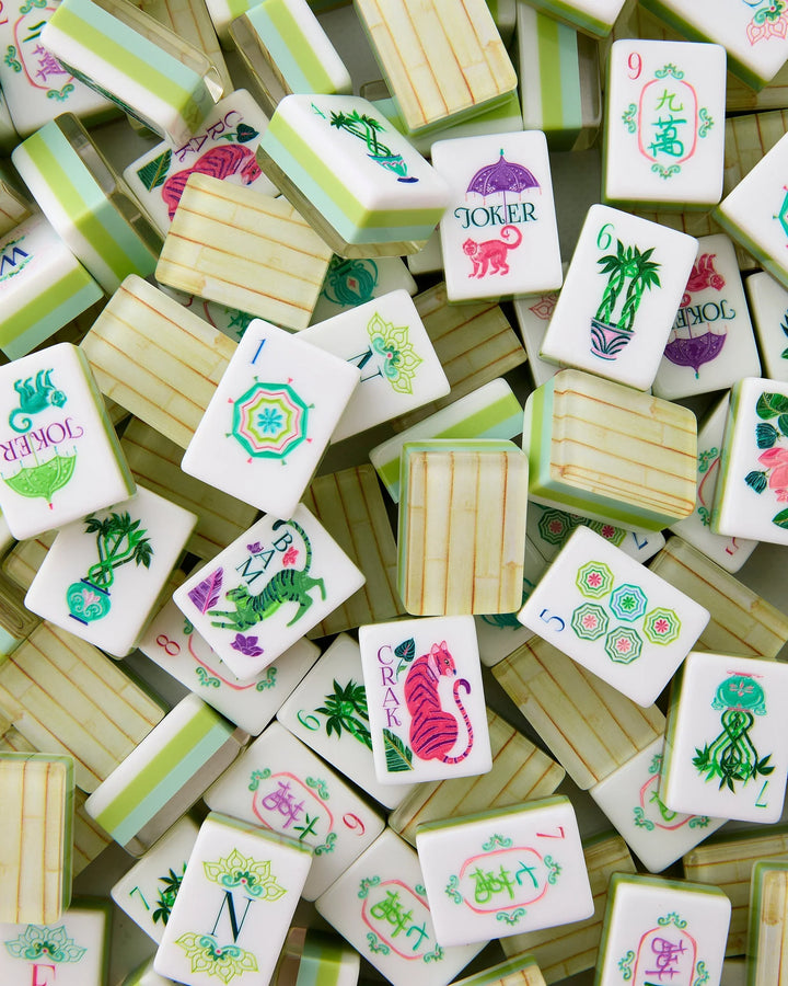 Palm Royale Mahjong Tiles by Oh My Mahjong
