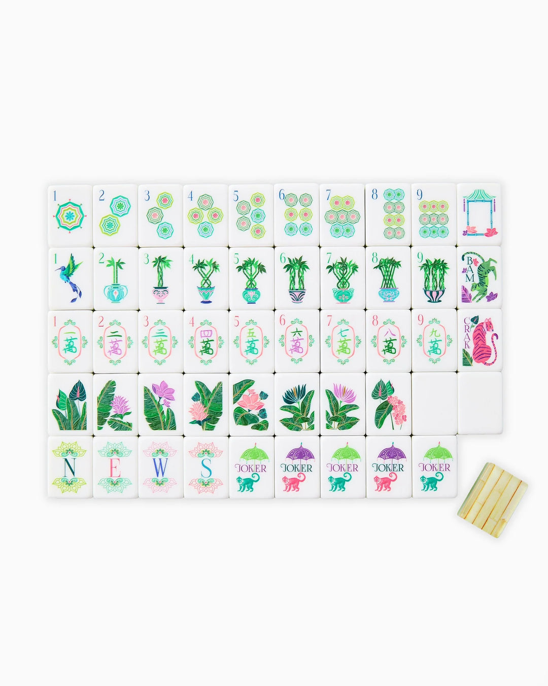 Palm Royale Mahjong Tiles by Oh My Mahjong