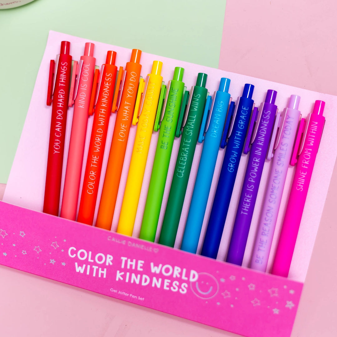 Color the World with Kindness Pen Set