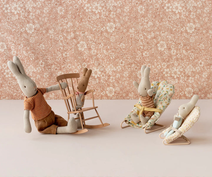 Rabbit, My - Rose/Blue Check by Maileg