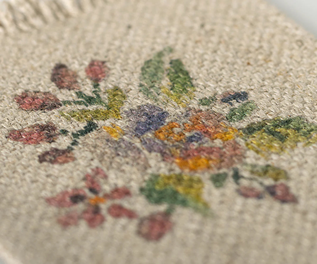 Maileg Rug with Flowers - Small