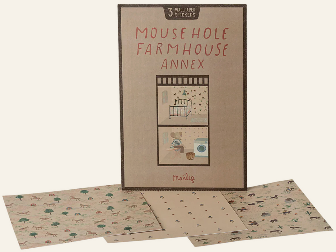 Wallpaper, Mouse Hole Farmhouse by Maileg