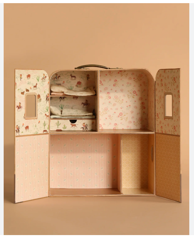 Maileg SuitCasa - Little Sister and Brother Mouse