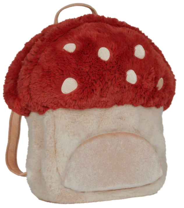 Hopalong Mushroom Backpack - Red